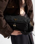 Prada Explore large Re-Nylon shoulder bag with flap - Image 5